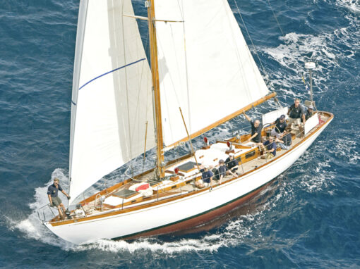Chartered Sailboat